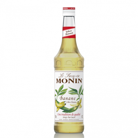 Sirop MONIN de Banane galbene (Yellow Bananas)