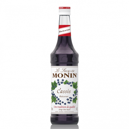 Sirop MONIN de Coacaze negre (Cassis / Blackcurant)