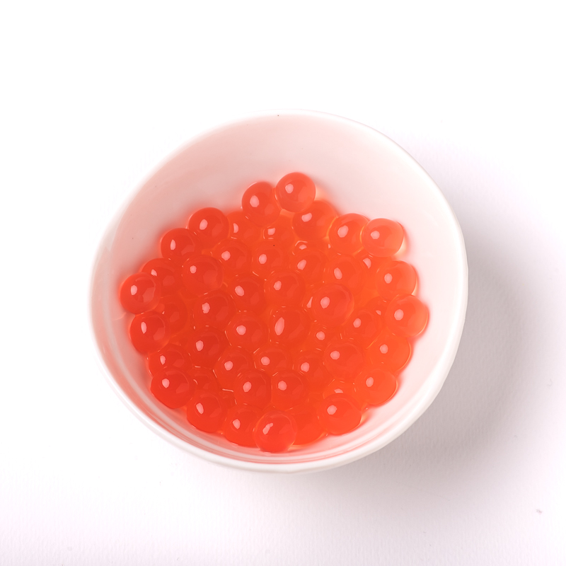 Perle de Piersici pentru Bubble tea (Peach Popping Boba) 3,2 kg