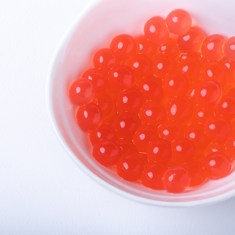 Perle de Piersici pentru Bubble tea (Peach Popping Boba) 3,2 kg
