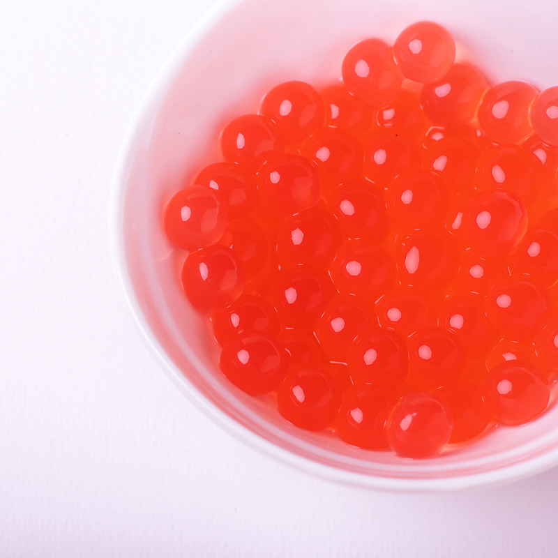 Perle de Căpșuni pentru Bubble tea (Strawberry Popping Boba) 3,2 kg