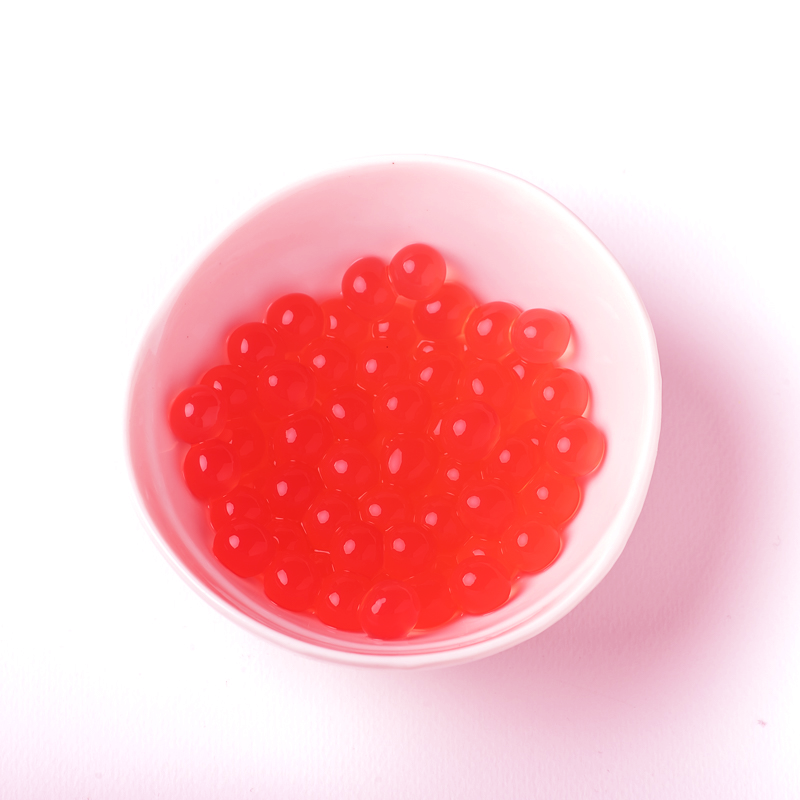 Perle de Căpșuni pentru Bubble tea (Strawberry Popping Boba) 3,2 kg
