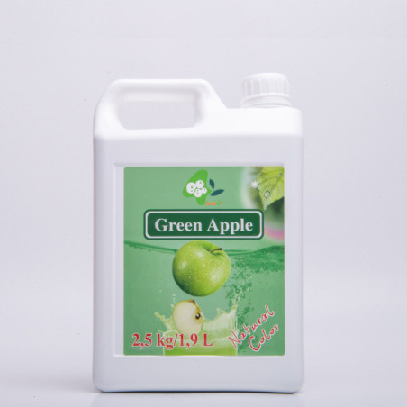 Sirop de Mere Verzi pt Bubble tea (green apples syrup) 1,9 L