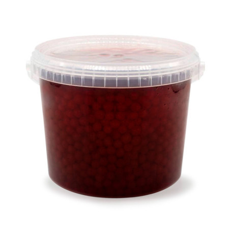 Perle de zmeură pentru Bubble tea (Raspberry Popping Boba) 3,2 kg