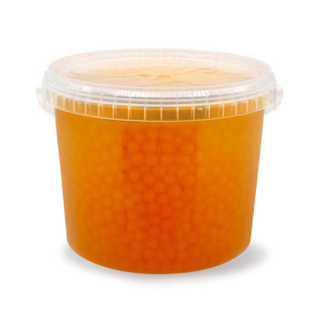 Perle de Fructul Pasiunii pentru Bubble tea (Passion Fruit Popping Boba) 3,2 kg