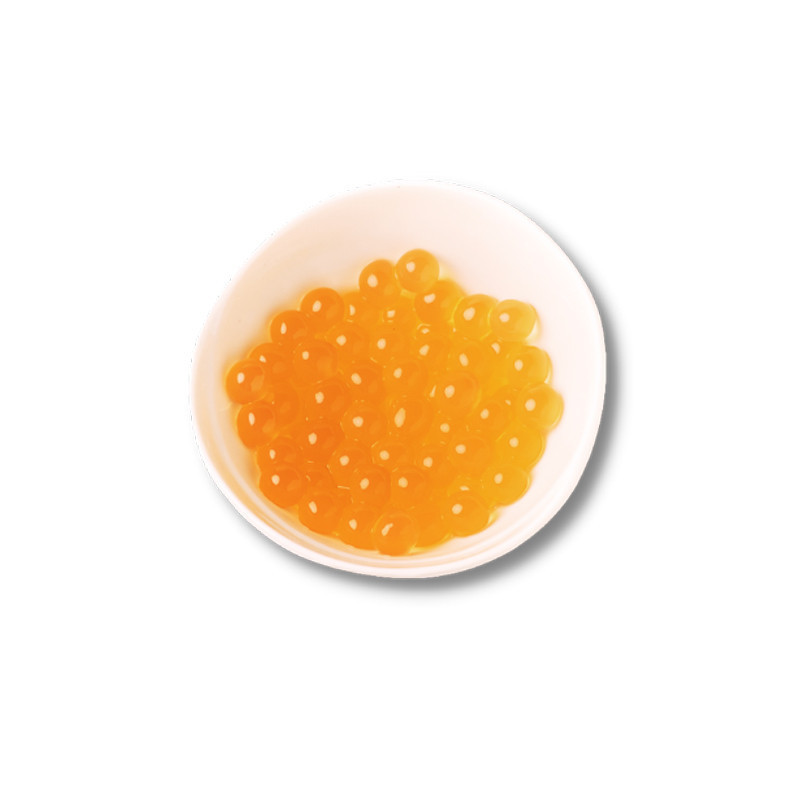 Perle de Portocale pentru Bubble tea (Orange Popping Bobas) Premium Taiwan3,2 kg