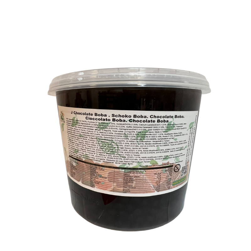 Perle de ciocolată pentru Bubble tea (Chocolate Popping Boba) 3,2 kg