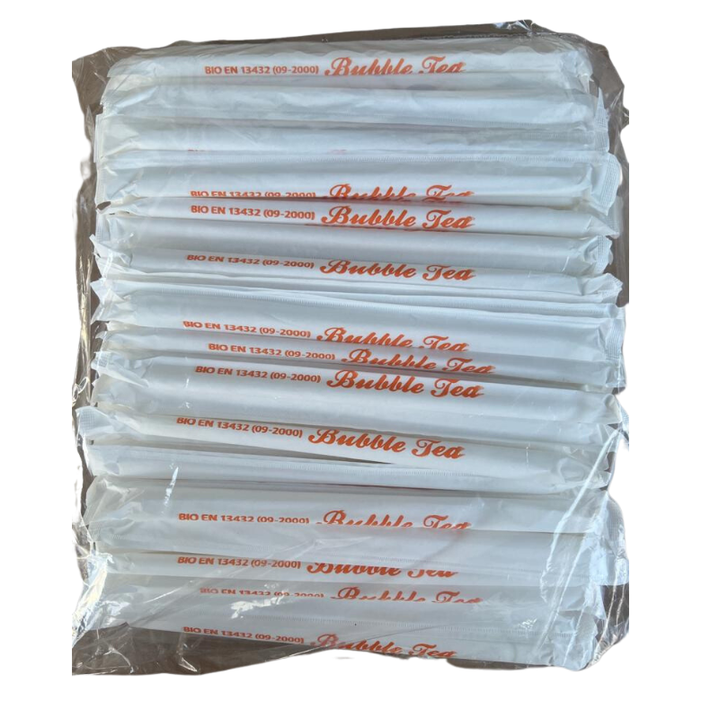 set 100 paie plastic bio