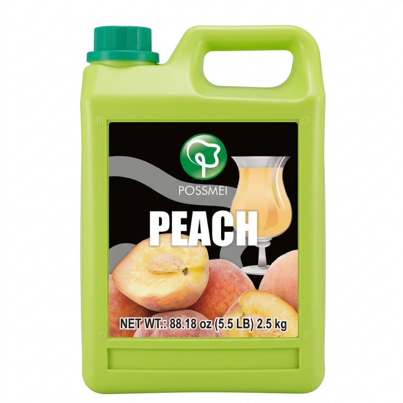 Sirop de Piersici pt Bubble tea (peach syrup) 1,9 L