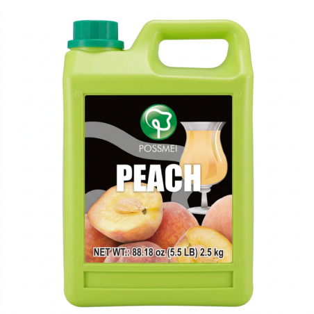 Sirop de Piersici pt Bubble tea (peach syrup) 1,9 L