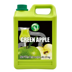 Sirop de Mere Verzi pt Bubble tea (green apples syrup) 1,9 L