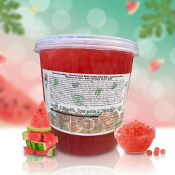 Perle de Pepene rosu pentru Bubble tea (Watermelon Popping Boba) 3,2 kg