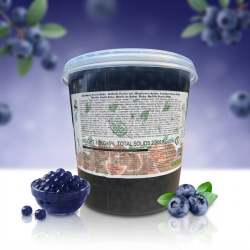Perle de Afine pentru Bubble tea (Blueberry Popping Boba) 3,2 kg