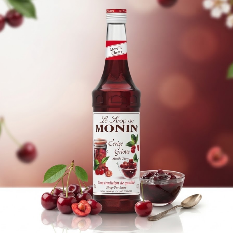 Sirop MONIN de Cirese amare (Morello Cherry)