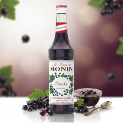 Sirop MONIN de Coacaze negre (Cassis / Blackcurant)
