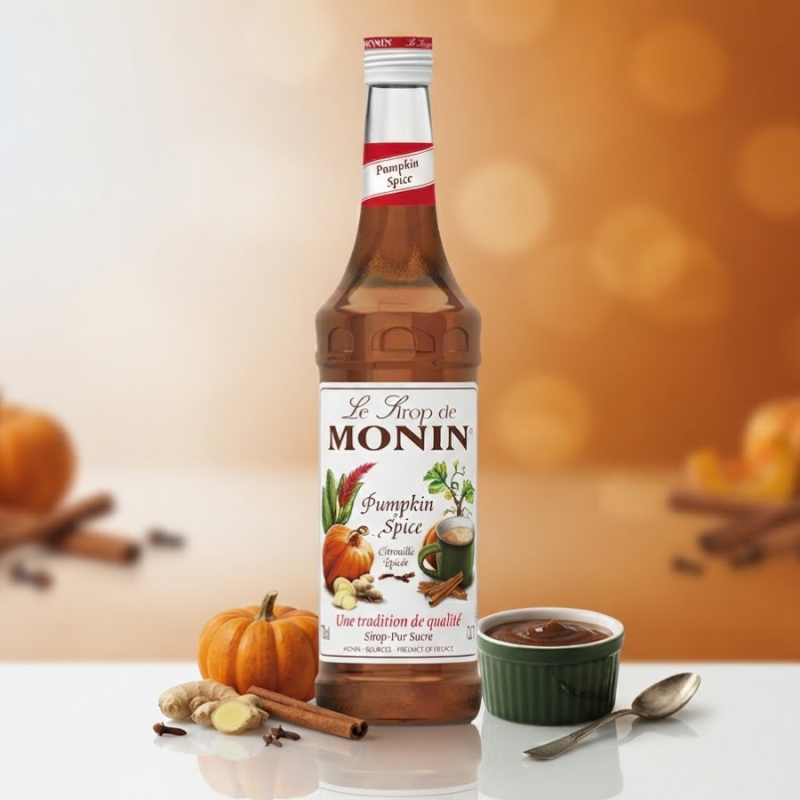 Sirop MONIN de Dovleac picant (Pumpkin Spice)