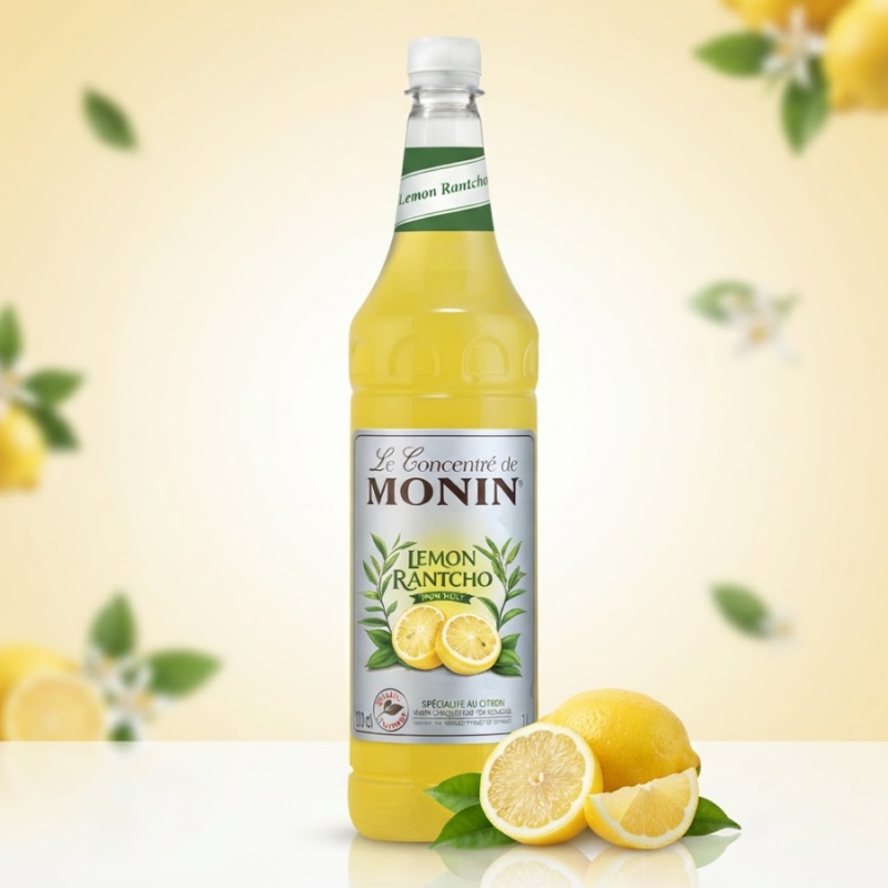 Sirop MONIN Rantcho Lamaie (Rantcho Lemon/ Citron) 100cl PET